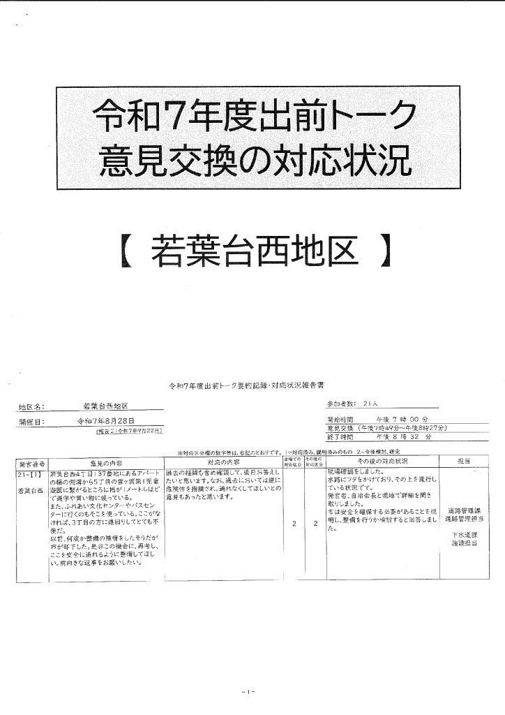 R7出前トーク最新のサムネイル